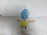 طالب في الصف الأول بالمدرسة الراشدية يعبر عن حزنه لغياب المدير أمين الجمل